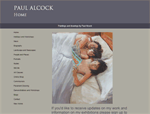 Tablet Screenshot of paulalcock.co.uk